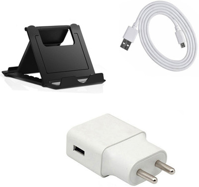 SARVIN Wall Charger Accessory Combo for Infinix S4(White)