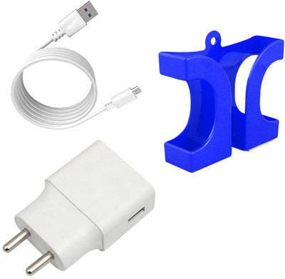DAKRON Wall Charger Accessory Combo for Gionee F9 Plus(White)