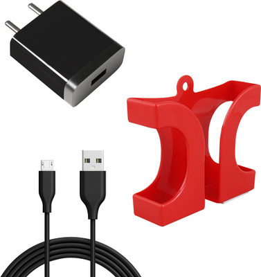 SARVIN Wall Charger Accessory Combo for Realme 5(Black)