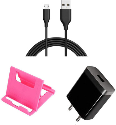 SARVIN Wall Charger Accessory Combo for Realme 3i(Black)