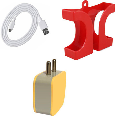 SARVIN Wall Charger Accessory Combo for Infinix S5(Multicolor)