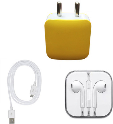 SARVIN Wall Charger Accessory Combo for Tecno Camon 12 Air(White)