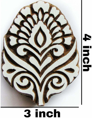 AN Handicrafts ANH_65 Printing Blocks(Pack of 5)