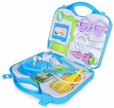 SNM97 Premium Blue Doctor Set Toy/Game Attachi ,Medical kit Suitcase for Kids