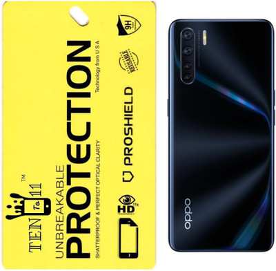 Ten To 11 Back Screen Guard for Oppo A91(Pack of 1)