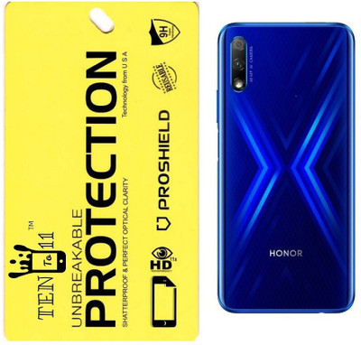 Ten To 11 Back Screen Guard for Honor 9X(Pack of 1)