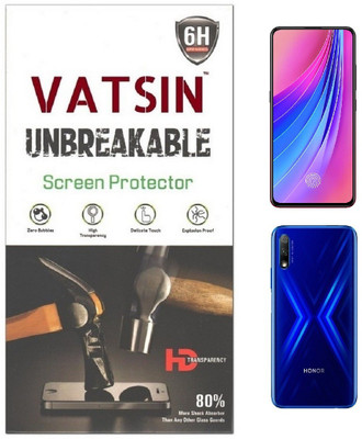 Vatsin Front and Back Screen Guard for Honor 9X(Pack of 2)