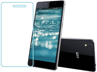 SRT Tempered Glass Guard for Lyf Water 8(Pack of 1)