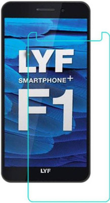 SRT Tempered Glass Guard for Lyf Water F1(Pack of 1)