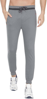 JOCKEY Solid Men Grey Track Pants