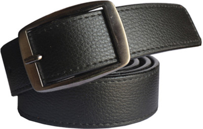 Sun Shopping Men Formal Black Synthetic Belt
