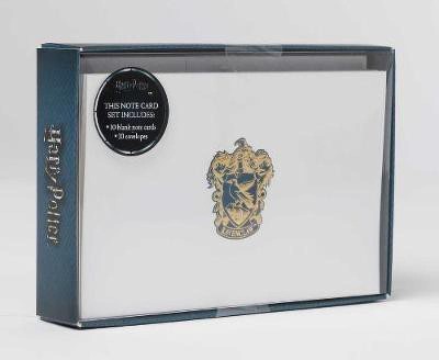 Harry Potter: Ravenclaw Crest Foil Note Cards: Set of 10(English, Kit, Insight Editions)