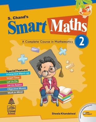 Smart Maths book 2 (for 2021 Exam)(English, Paperback, SHEELA KHANDELWAL)