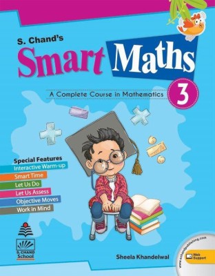 Smart Maths book 3 (for 2021 Exam)(English, Paperback, SHEELA KHANDELWAL)