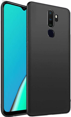 Spectacular ace Back Cover for Oppo A5 2020(Black, Dual Protection, Silicon, Pack of: 1)