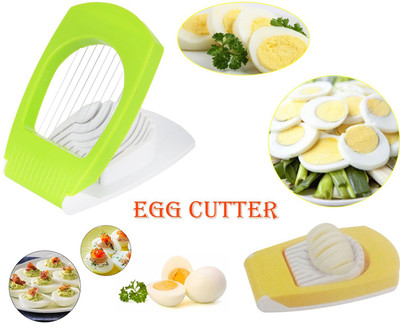 Fitaza Boiled Egg Plastic Cutter Slicer Chopper Egg Chopper (1 Egg Slicer) Egg Slicer(1PC Egg Slicer)