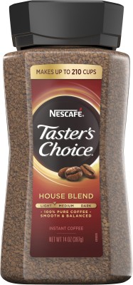 Nescafe Taster's Choice House Blend Light-Medium (Imported) Instant Coffee(397 g)