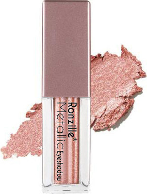 RONZILLE Metallic Glitter Liquid Eye Shadow 3.5ML Rose Gold 3.5 ml(Rose Gold)