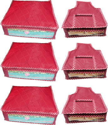 58% OFF on atorakushon Parachute Combo of 3PC Saree Cover 3PC Blouse Cover P3S&3b(Maroon) 58% OFF on atorakushon Parachute Combo of 3PC Saree Cover 3PC Blouse Cover P3S&3b(Maroon)
