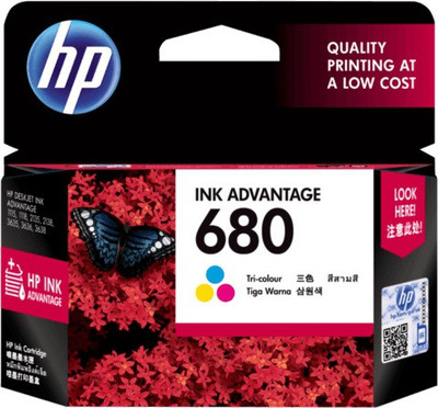 HP 680 Tri-Color Tri-Color Ink Cartridge