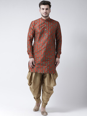 DEYANN Men Kurta Patiala Set