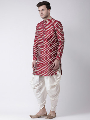 DEYANN Men Kurta Patiala Set