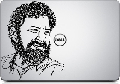 PEACOCKRIDE SS Rajamouli-The Pride of Indian Cinema Laptop Decal High-Quality adhesive matte finish vinyl Laptop Skin Compatible for 15.1 inch(Theme: Famous Personalities)
