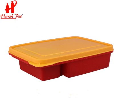 HARSH PET tastyBiteRed 1 Containers Lunch Box(550 ml)