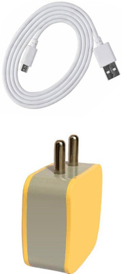 DAKRON Wall Charger Accessory Combo for Realme C1(White)