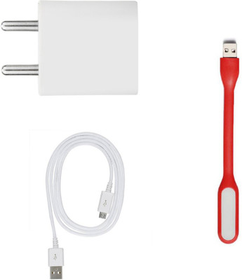 SARVIN Wall Charger Accessory Combo for Tecno Spark 4 Air(White)