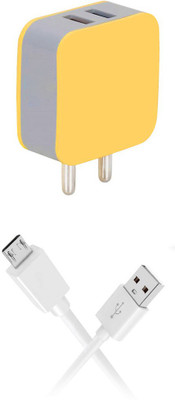 SARVIN Wall Charger Accessory Combo for Mobiistar X1 Notch(Multicolor)