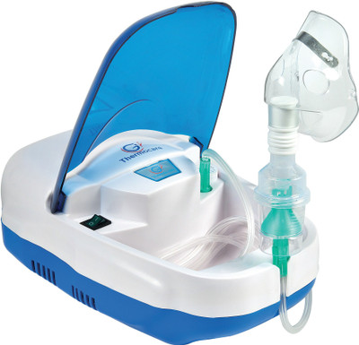 Thermocare Deluxe Piston Compressor Nebulizer(WHITE &BLUE)