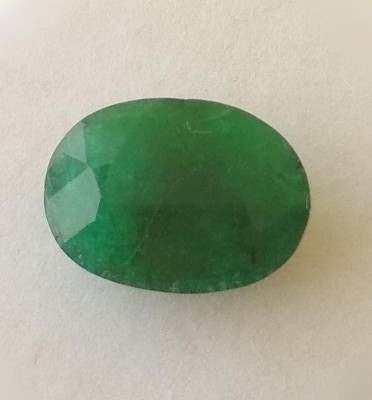 HAYAATGEMS Natural Emerald Zambian Oval Shape Cut Faceted 5.23 Carat 5.75 Ratti Size Loose Gemstone For Ring Men & Women Emerald Stone