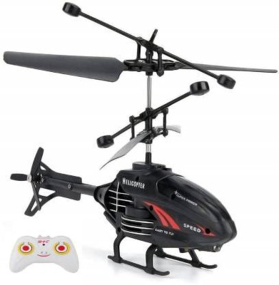 DTD Creation New exceed Flying Helicopter with Remote 2in1Black