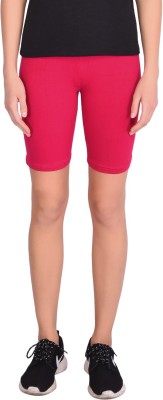 Robinbosky Solid Women Pink Sports Shorts