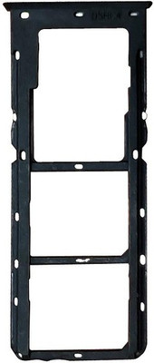 Bay Sim Card Tray(Compatible With OPPO A5 : BLACK)