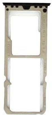 Bay Sim Card Tray(Compatible With OPPO F3 : BLACK)