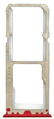 Bay Sim Card Tray(Compatible With OPPO F7 : RED)