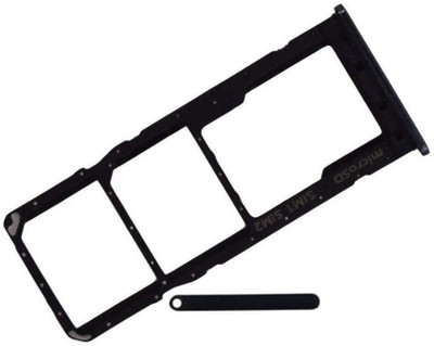 Furious3D Sim Card Tray(Compatible With Realme 2 - Black)