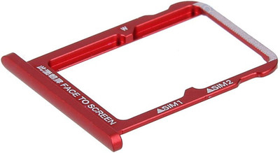 Bay Sim Card Tray(Compatible With REDMI MI A2 : RED)