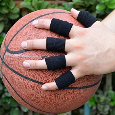 trakoz finger sleeves Finger Support(Black)