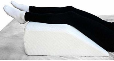 METRON Orthopedic Elevating Memory Foam Soft Leg Rest Wedge Pillow Foot Support(White)
