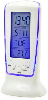 curve creation Digital White Clock
