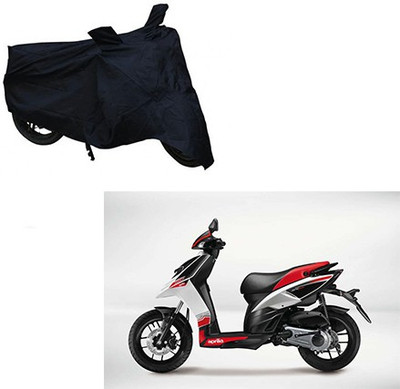 THE REAL ARV Two Wheeler Cover for Aprilia(SR 125, Black)