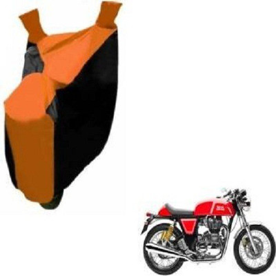 Shree ji traders Two Wheeler Cover for Royal Enfield(Continental GT, Orange)