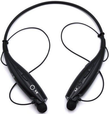 Borneo HBS-730 Sports Headphone Wireless BT Earphone for Op_po Vi.vo Bluetooth Headset(Black,...