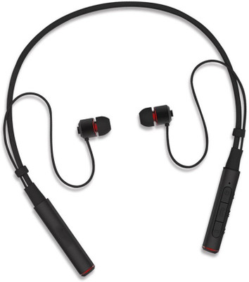 WEBSTER Stereo High bass Sound Neckband headphone for op.po Vi_vo Redm.i Bluetooth Headset(Black, True Wireless)