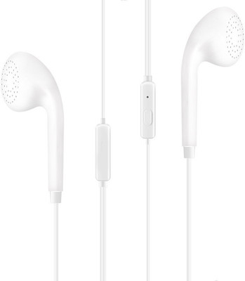 KLUZIE Top WD3 original genuine quality Wired Headset(White, Wired in the ear)