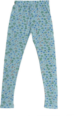 IndiWeaves Legging For Girls(Blue Pack of 1)