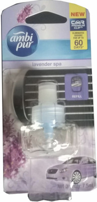 Ambipur LAVENDER SPA Car Perfume Refill Car Refill(7.5 ml)